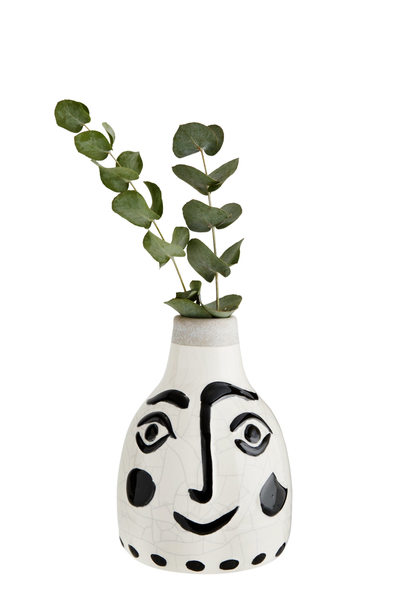 Vase mit Gesicht klein
