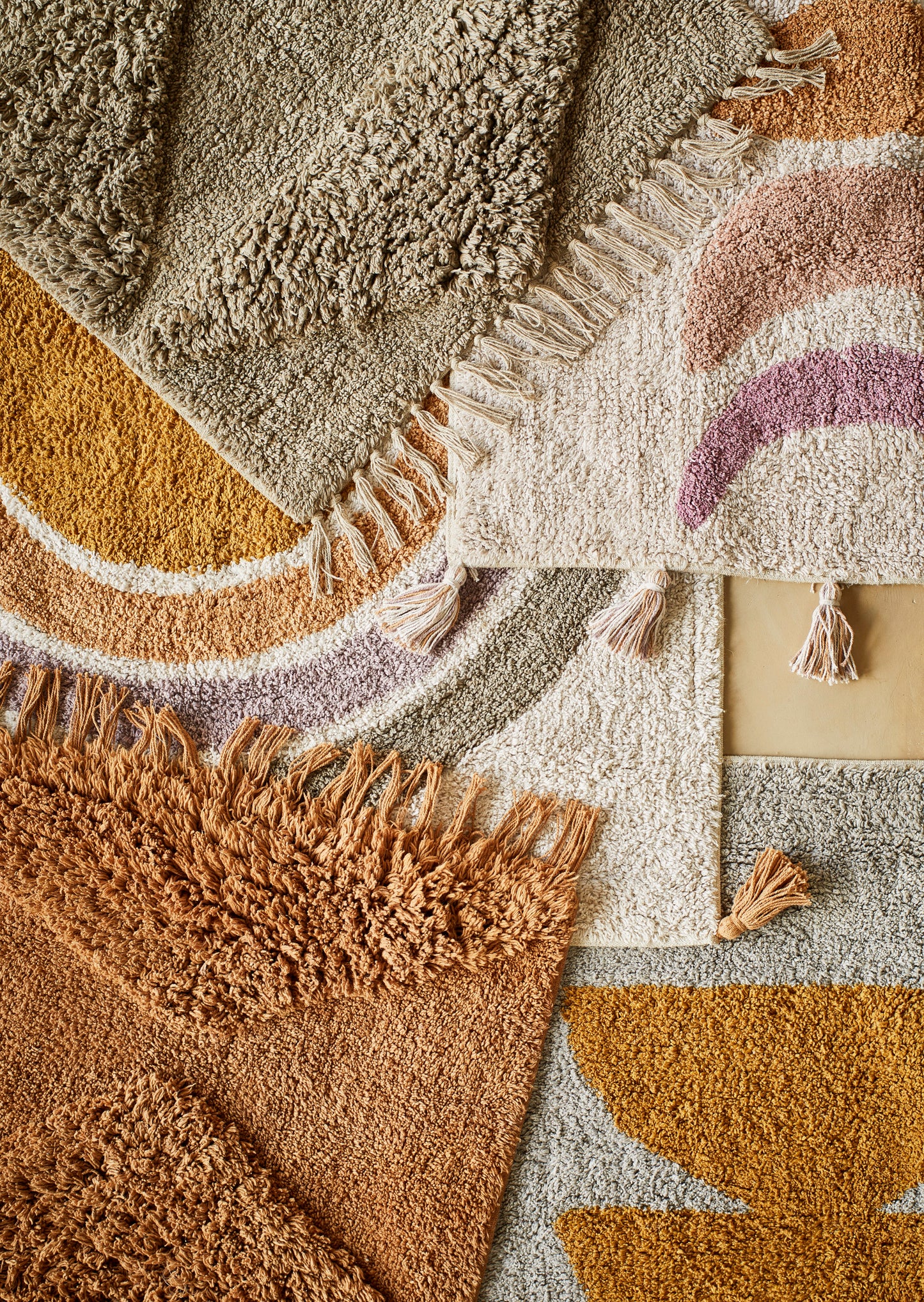 Teppich aus Baumwolle