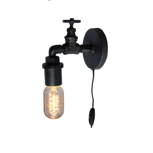 Wandlampe Wasserhahn